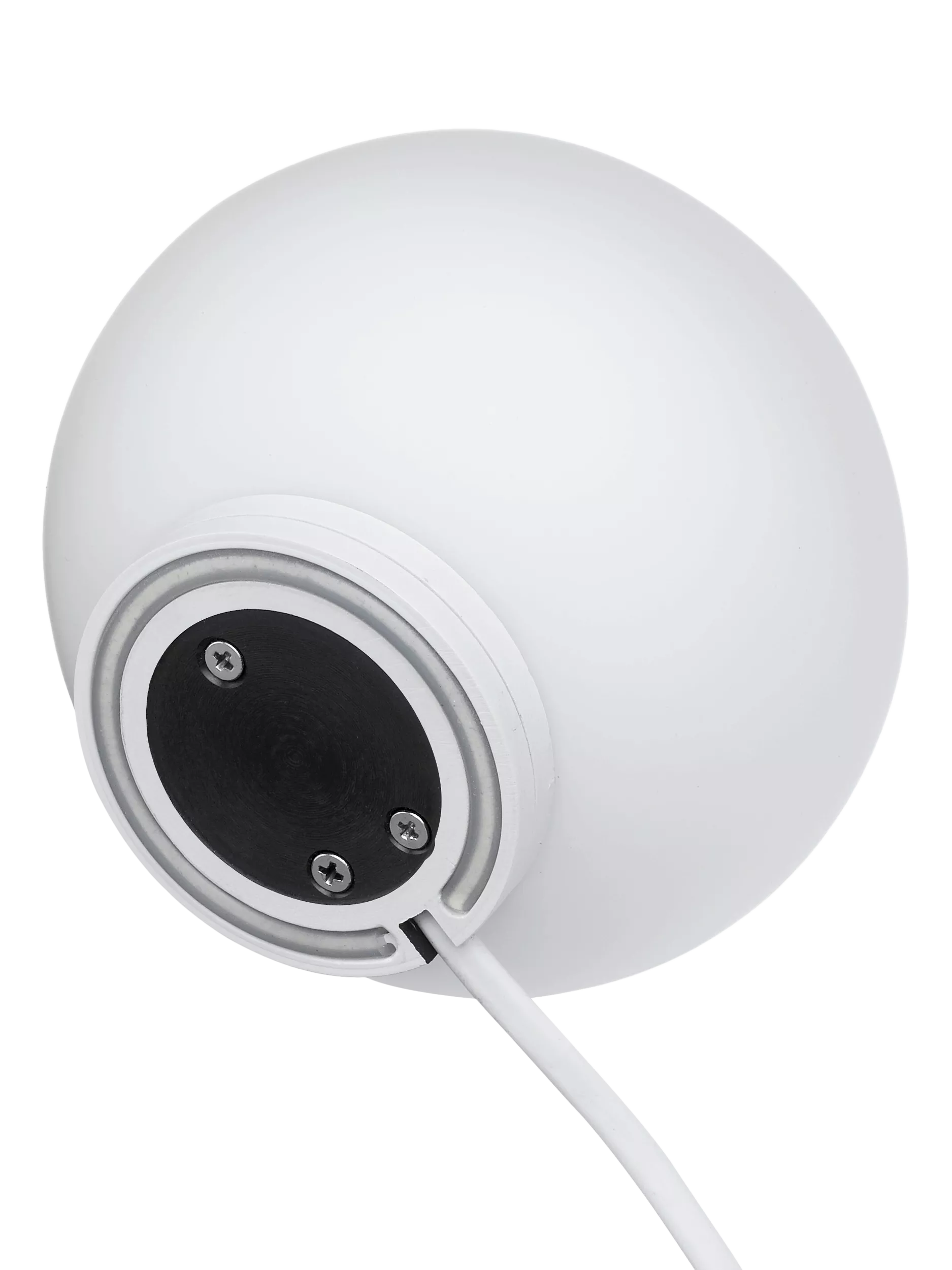 Flos Glo-Ball opaline glass mini table lamp white, UK version