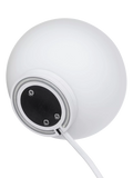 Flos Glo-Ball opaline glass mini table lamp white, UK version