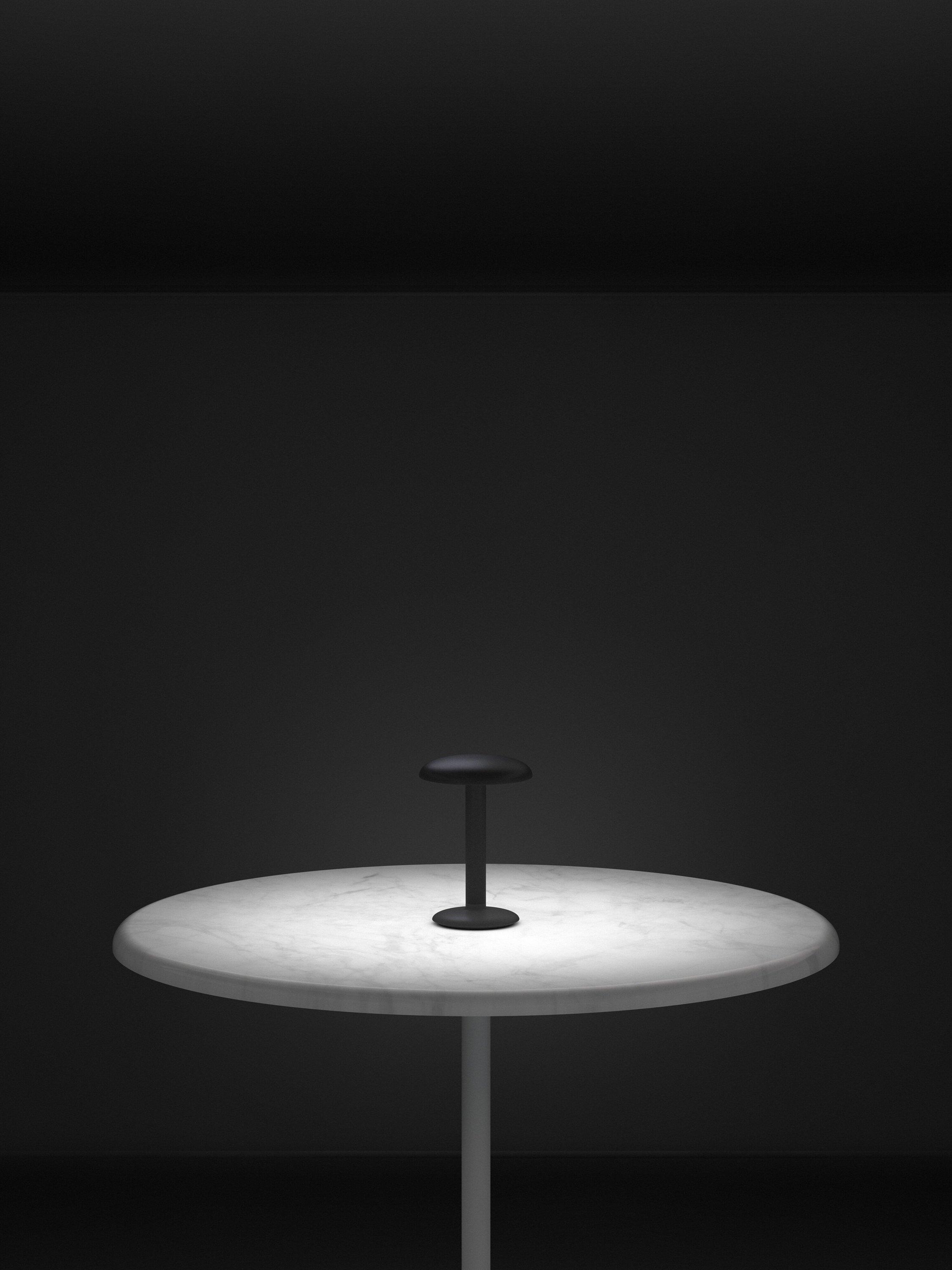 Flos Gustave rechargeable portable table lamp medium size (British brand)