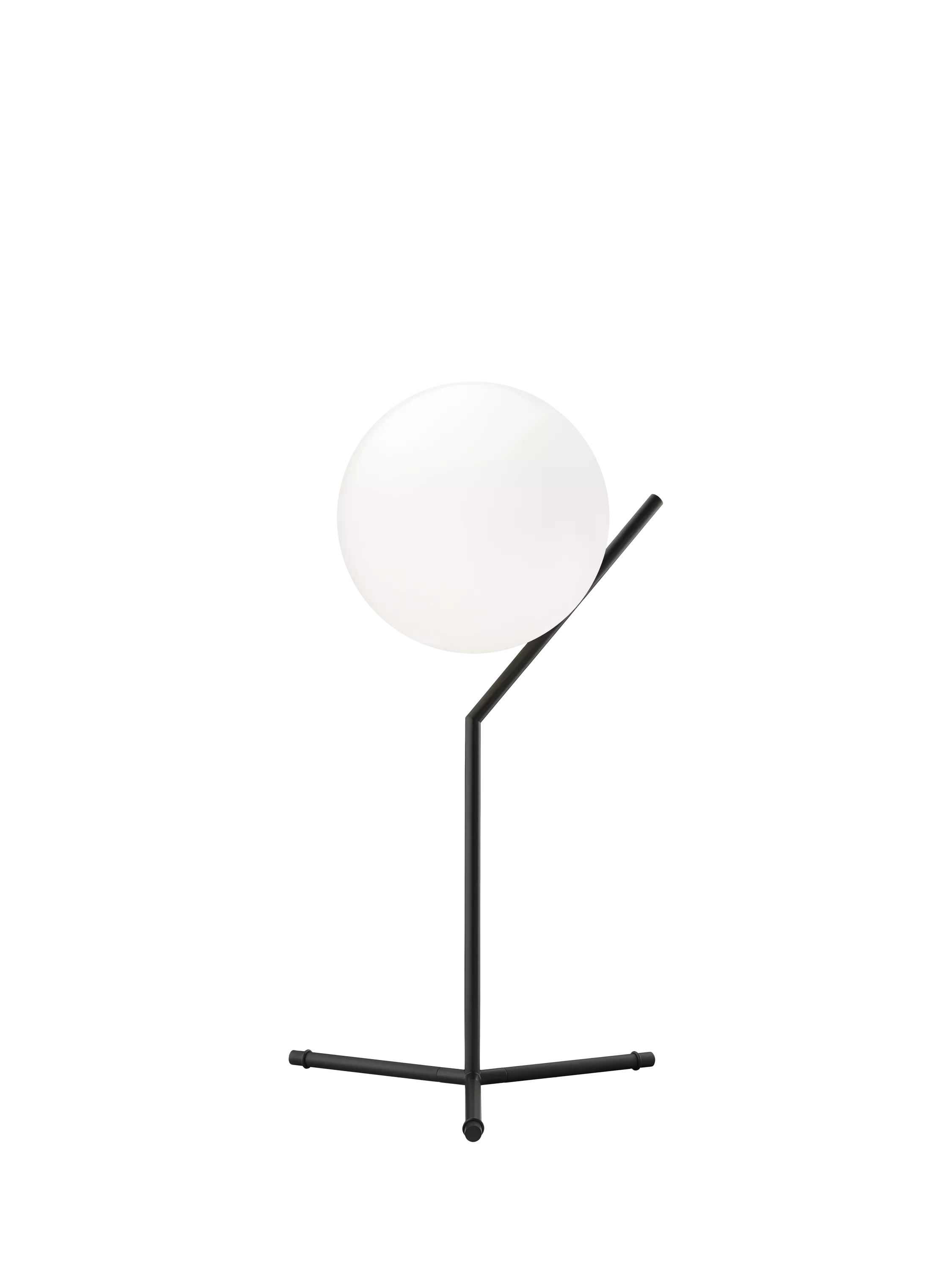 Flos opaline glass globe table lamp - British product