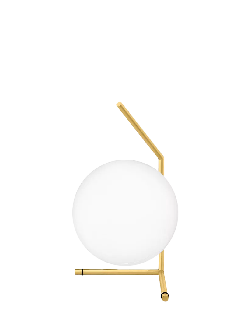Flos Opaline Glass Globe Low Table Lamp