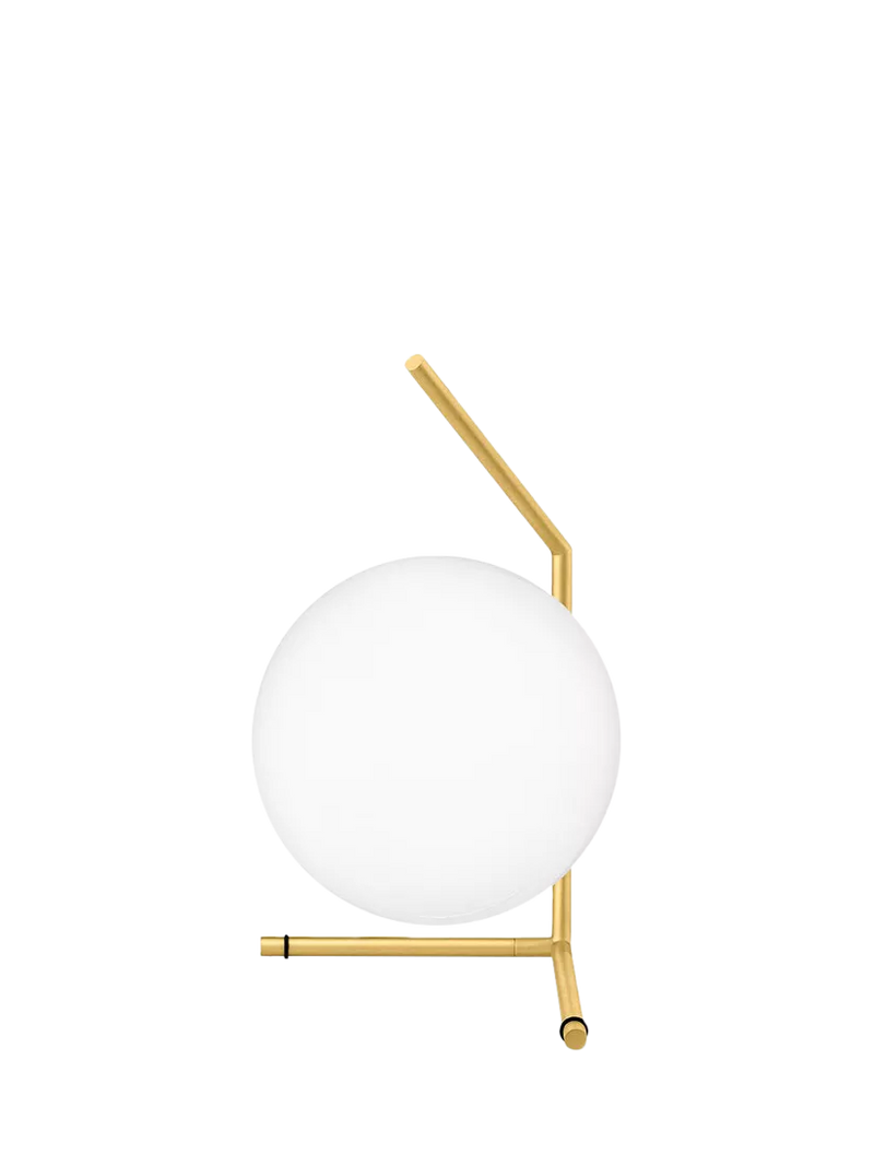 Flos Opaline Glass Globe Low Table Lamp