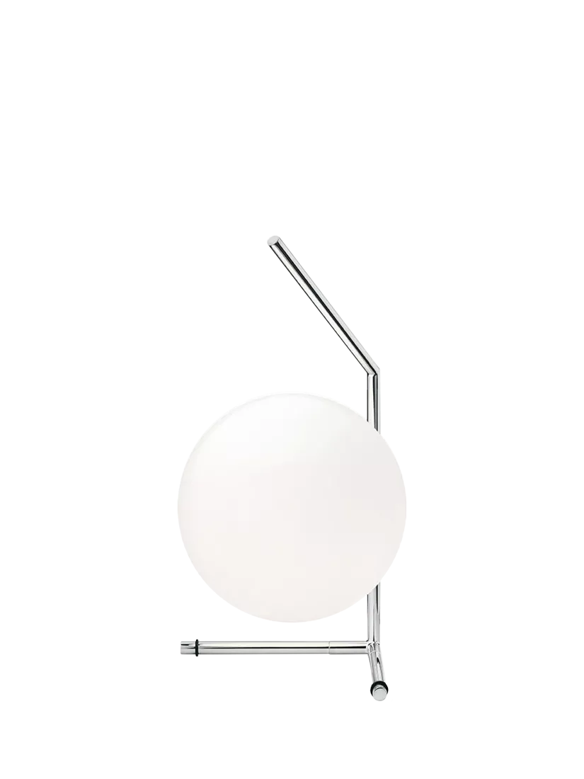 Flos Opaline Glass Globe Low Table Lamp