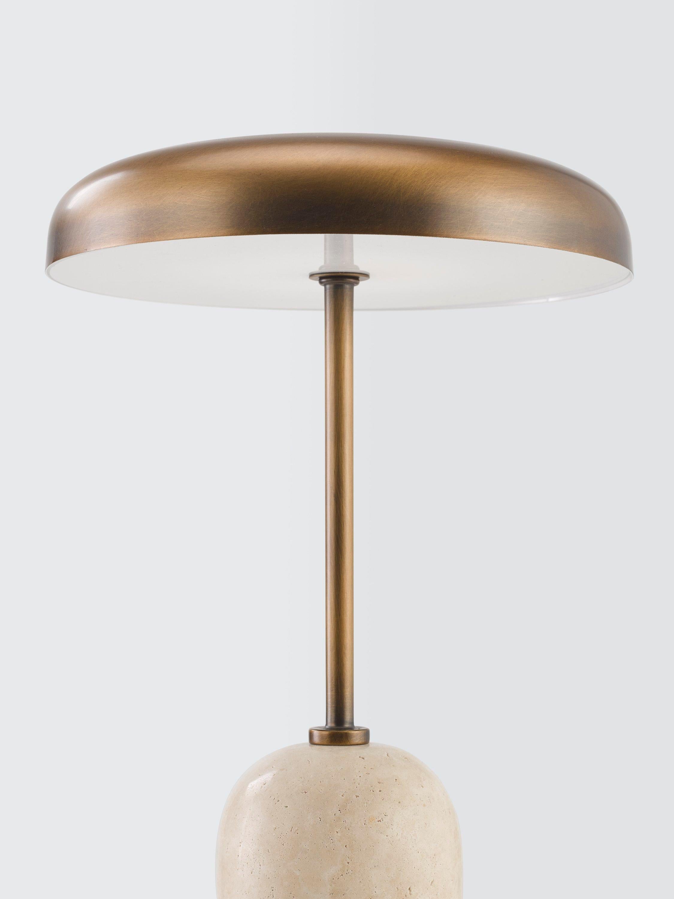 John Lewis Arden marble base rechargeable LED table lamp, UK version