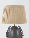 John Lewis ruffle table lamp blue ceramic, imported from the UK