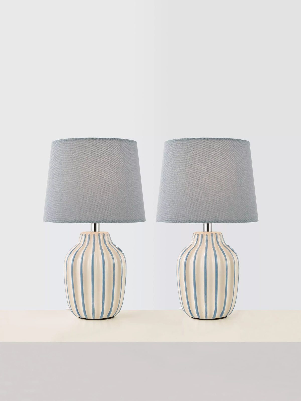 John Lewis Trevone ceramic table lamp medium (British brand)