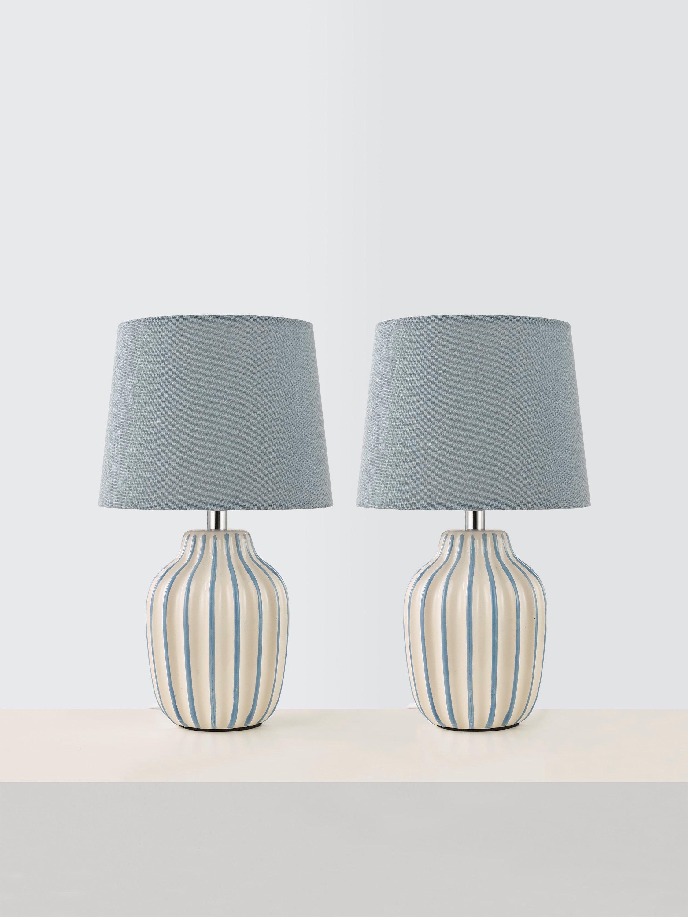John Lewis Trevone ceramic table lamp medium (British brand)
