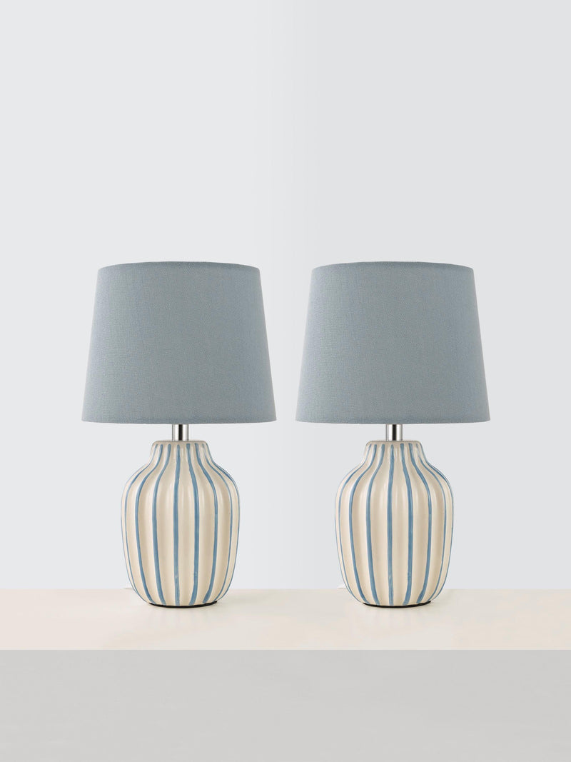 John Lewis Trevone ceramic table lamp medium (British brand)