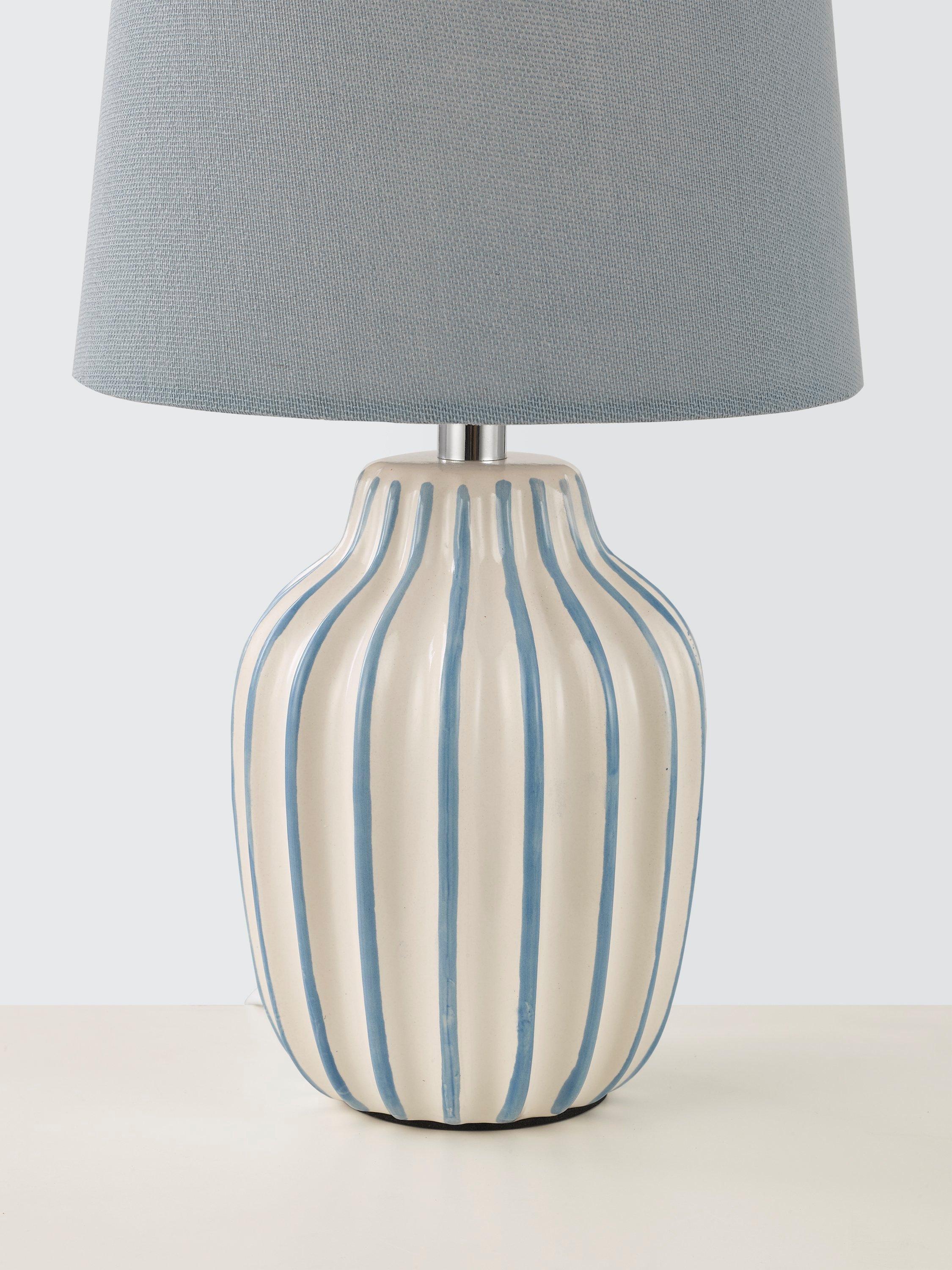 John Lewis Trevone ceramic table lamp medium (British brand)