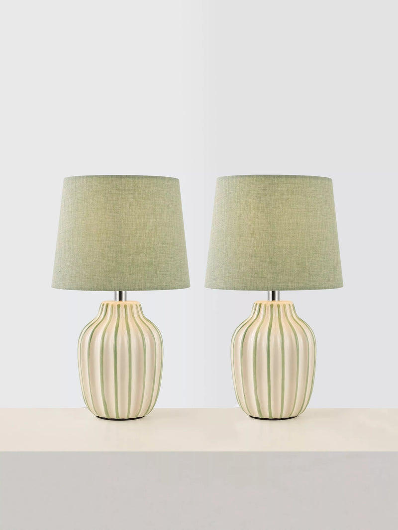 John Lewis Trevone Ceramic Table Lamp - H31cm