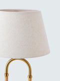 John Lewis Archibald cane table lamp brass medium (British brand)
