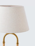 John Lewis Archibald cane table lamp brass medium (British brand)