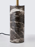 John Lewis table lamp marble base pleat shade, UK version