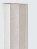 John Lewis Deca ceramic base table lamp with linen shade 31cm - British product