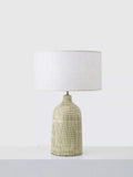 John Lewis Kairo glazed ceramic table lamp 48.5cm, imported from the UK