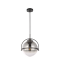 John Lewis Contour pendant ceiling light smoke shade, UK version