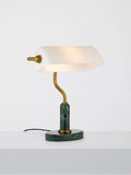 John Lewis Mabel desk lamp green marble base 34cm - British product