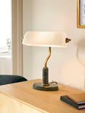 John Lewis Mabel desk lamp green marble base 34cm - British product