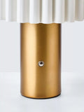 John Lewis Modern Scallop table lamp antique brass, UK version