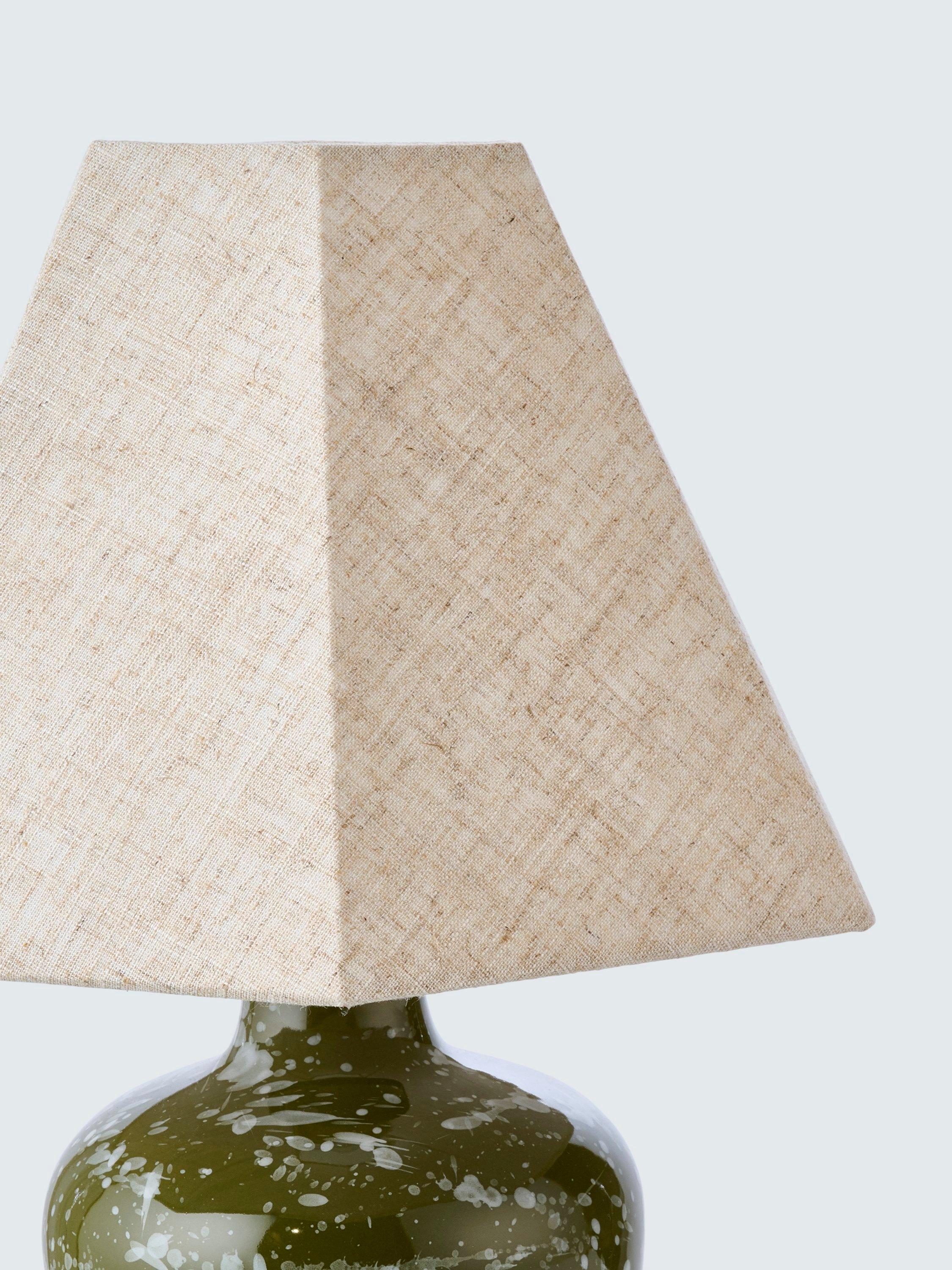 John Lewis Splatter ceramic table lamp 34cm, UK version