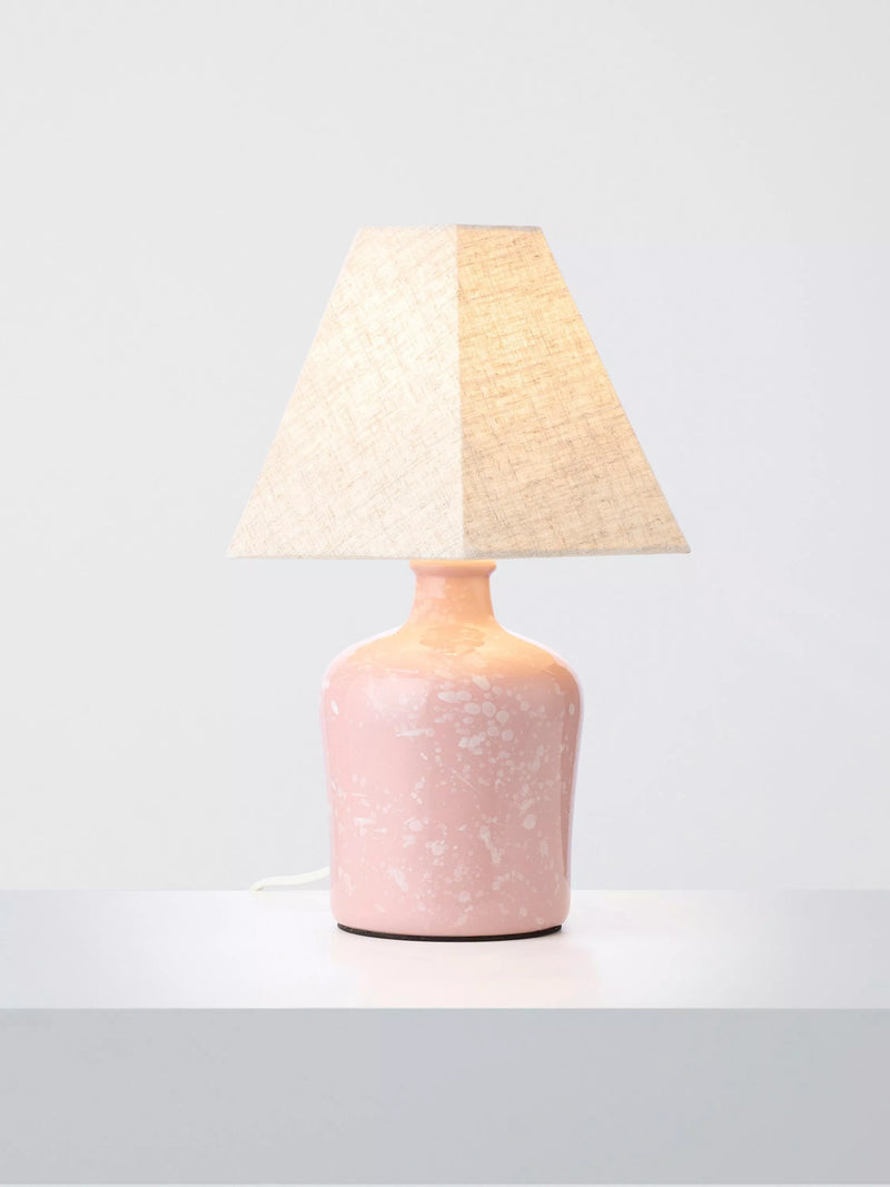 John Lewis Splatter Ceramic Table Lamp Medium