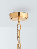 John Lewis Jardin glass pendant light brass adjustable drop, imported from the UK