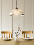 John Lewis Tristan ribbed glass pendant ceiling light bronze, imported from the UK