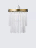 John Lewis Lexton ceiling shade antique brass 21.3cm, imported from the UK