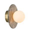 John Lewis Bowl Marble Wall Light Bost Grey, imported from the UK