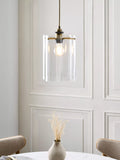 John Lewis Poppy easy-fit ceiling shade clear glass - British product