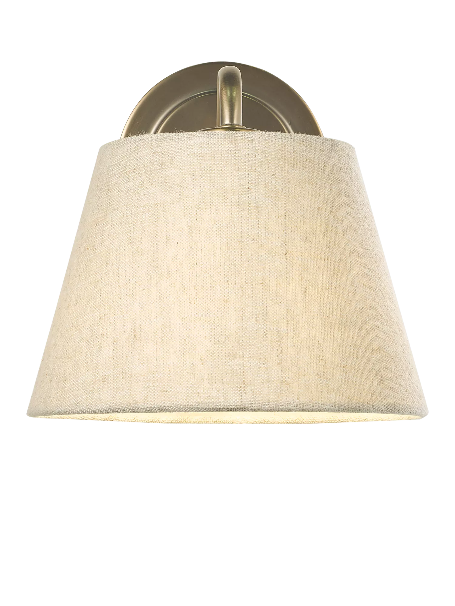 John Lewis Fulham single arm wall light antique, imported from the UK
