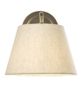 John Lewis Fulham single arm wall light antique, imported from the UK