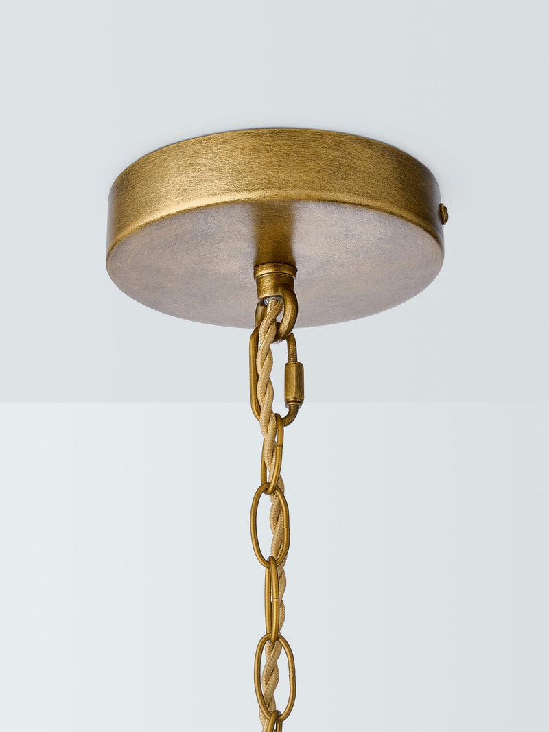 John Lewis Salcombe Stripe pendant light adjustable drop, UK version