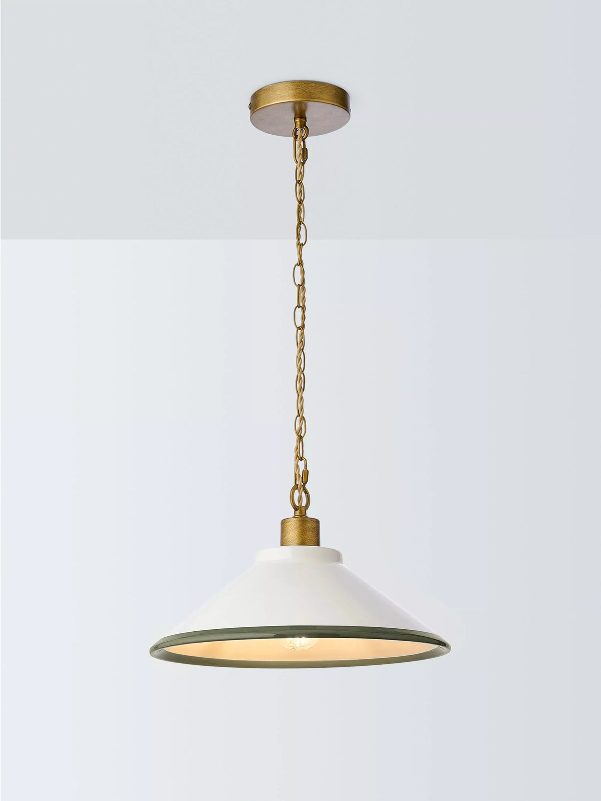 John Lewis Salcombe Stripe pendant light adjustable drop, UK version