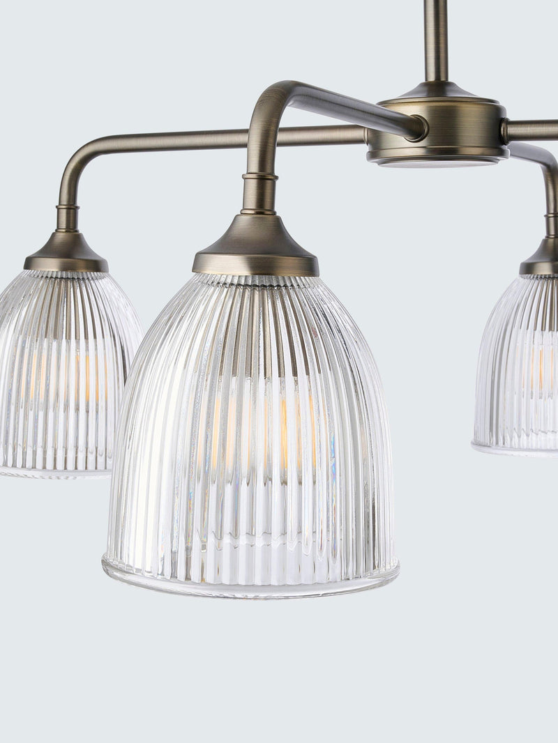 John Lewis Saltern semi flush ceiling light in pewter (British brand)