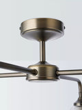 John Lewis Saltern semi flush ceiling light in pewter (British brand)