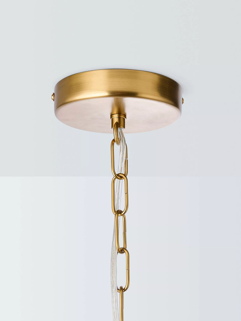John Lewis lantern pendant ceiling light antique brass imported from the UK