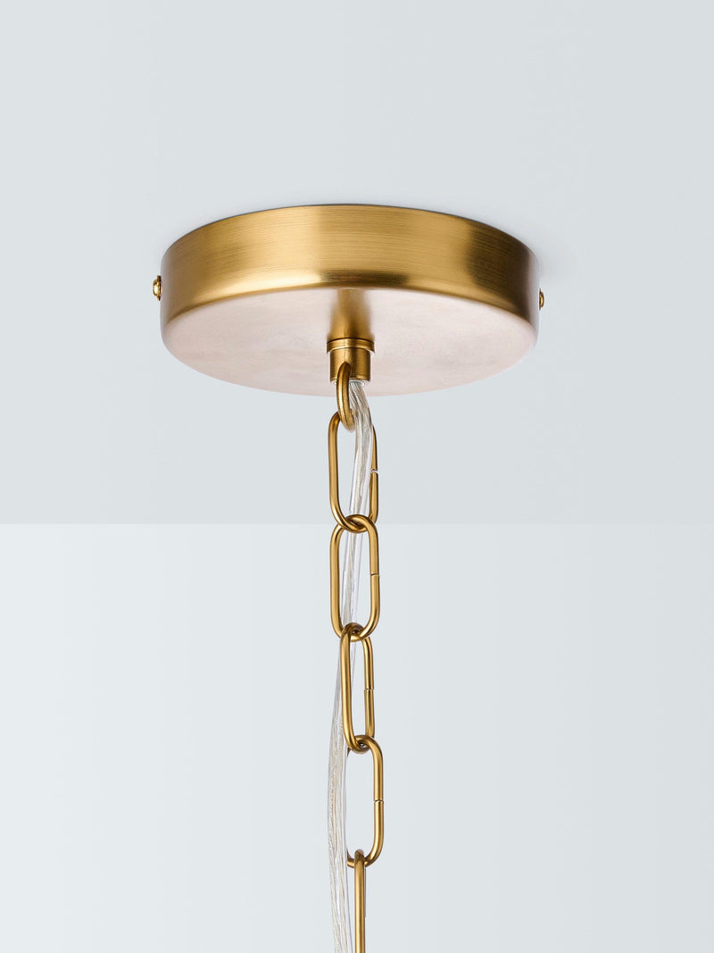 John Lewis lantern pendant ceiling light antique brass imported from the UK