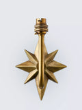 John Lewis Astrid Star wall lamp base aged brass, imported from the UK