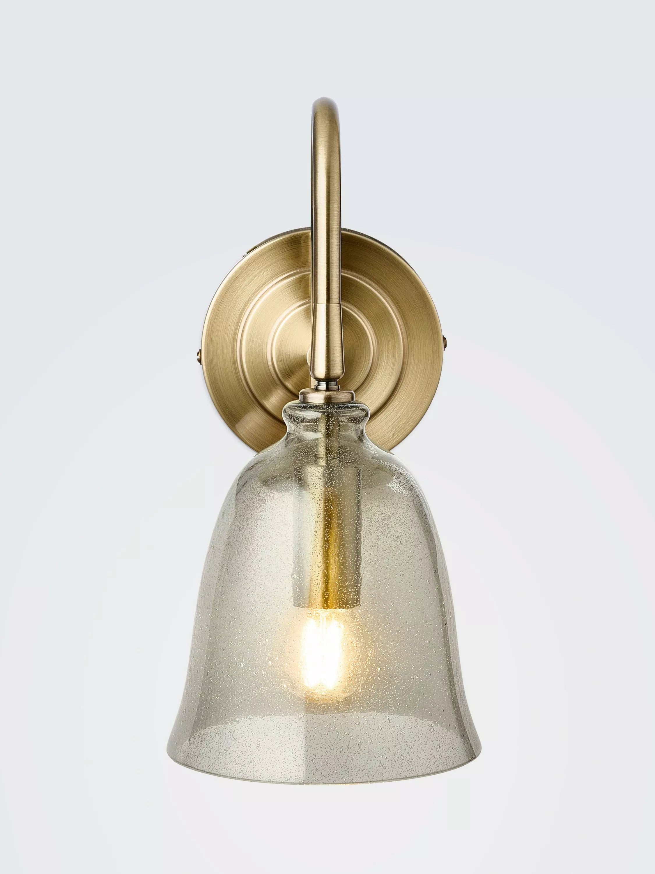 John Lewis Farmhouse bubble glass wall light, imported from the UK
