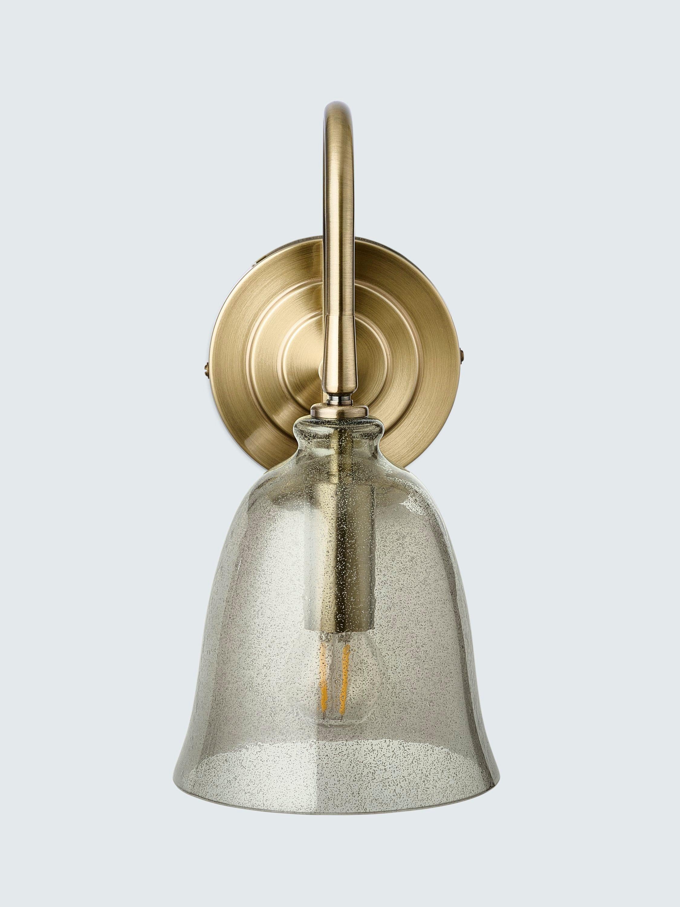 John Lewis Farmhouse bubble glass wall light, imported from the UK