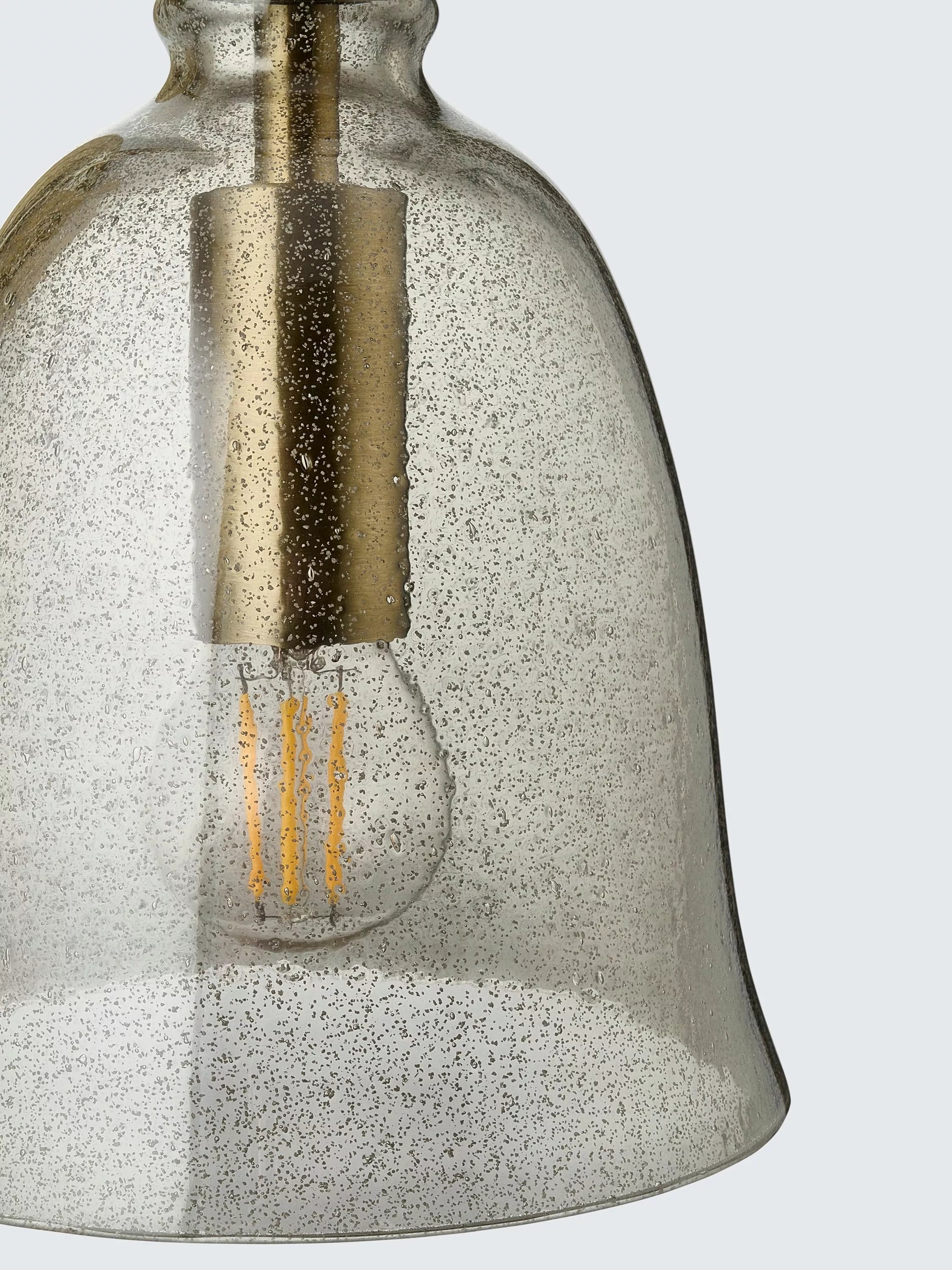 John Lewis Farmhouse bubble glass wall light, imported from the UK