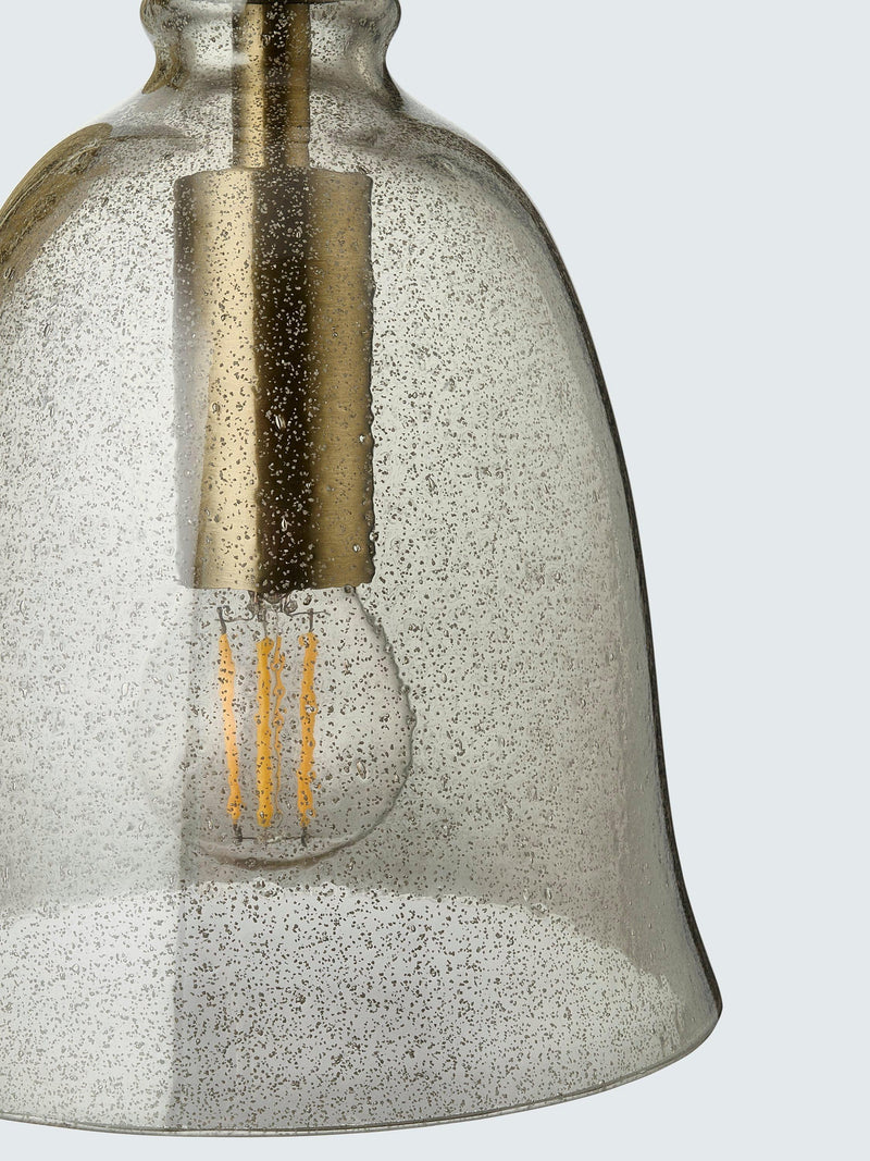 John Lewis Farmhouse bubble glass wall light, imported from the UK