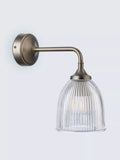 John Lewis Saltern glass wall light pewter (British brand)