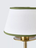 John Lewis Trevelyan wall light antique brass avocado, imported from the UK