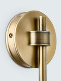 John Lewis Trevelyan wall light antique brass avocado, imported from the UK