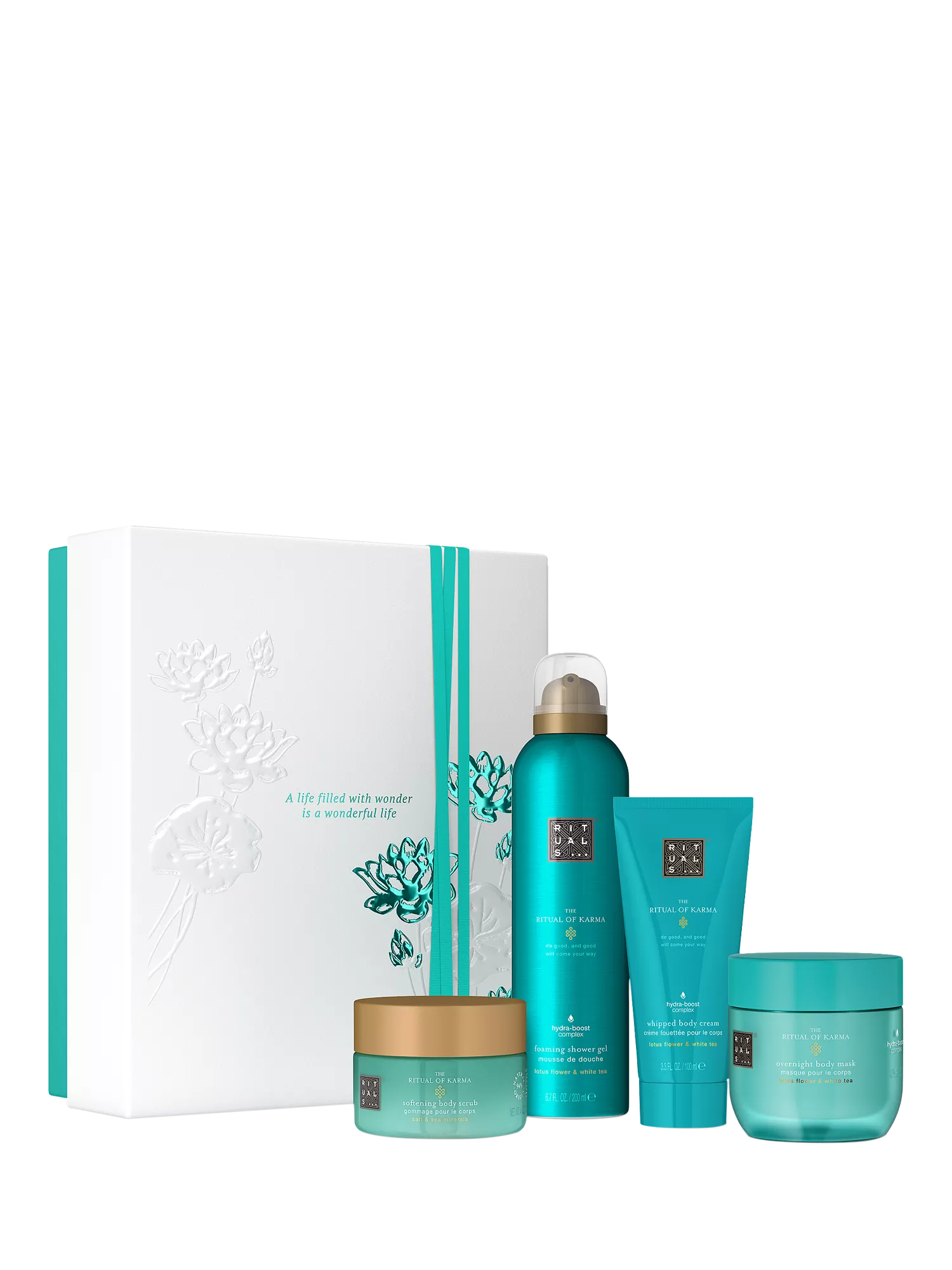 Rituals Karma medium bodycare gift set, imported from the UK