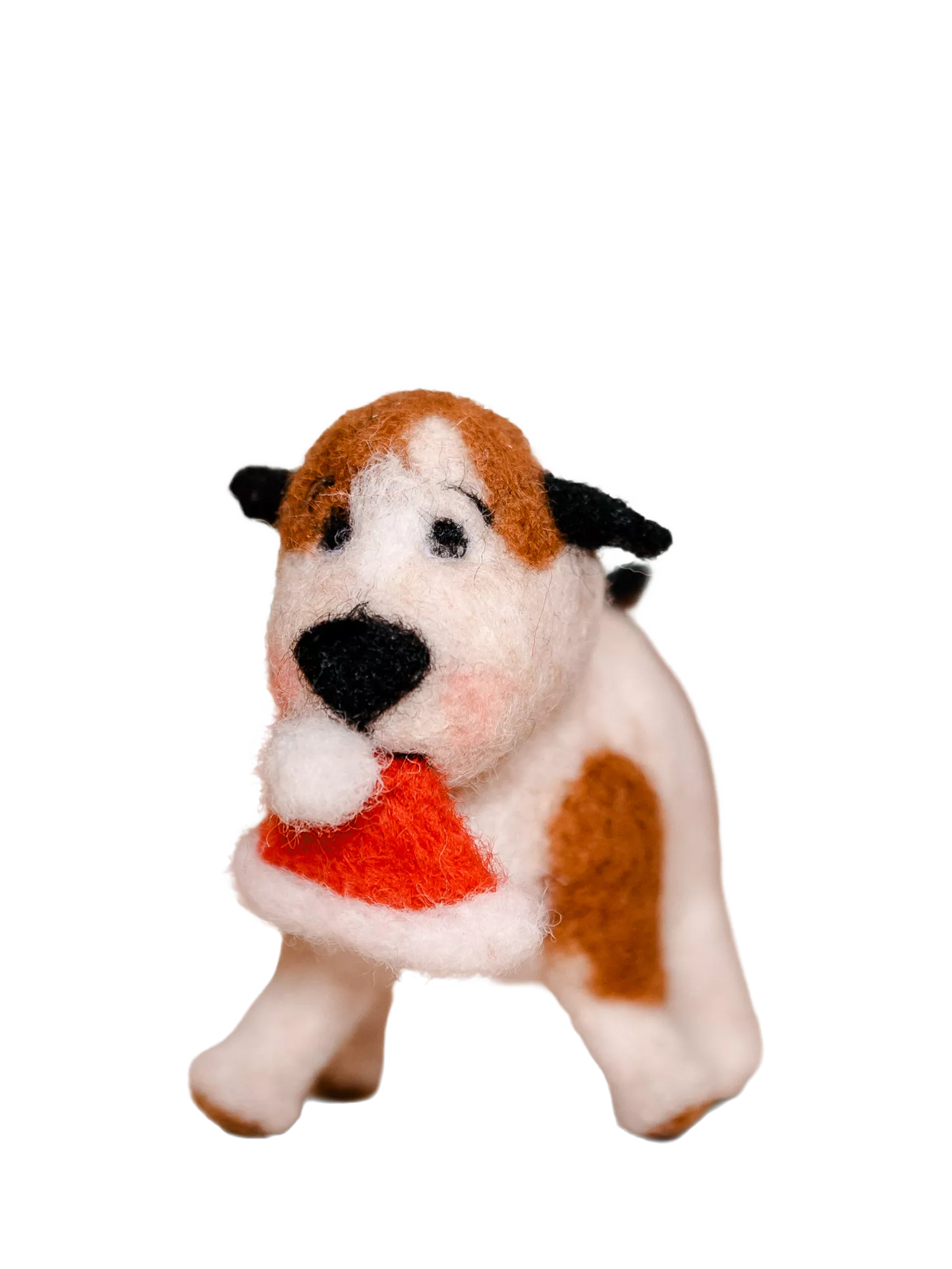 The Crafty Kit Company Santa Paws 3D needle felting kit, UK version