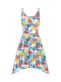 Simplicity sewing pattern S3129 petite tank dress, UK version