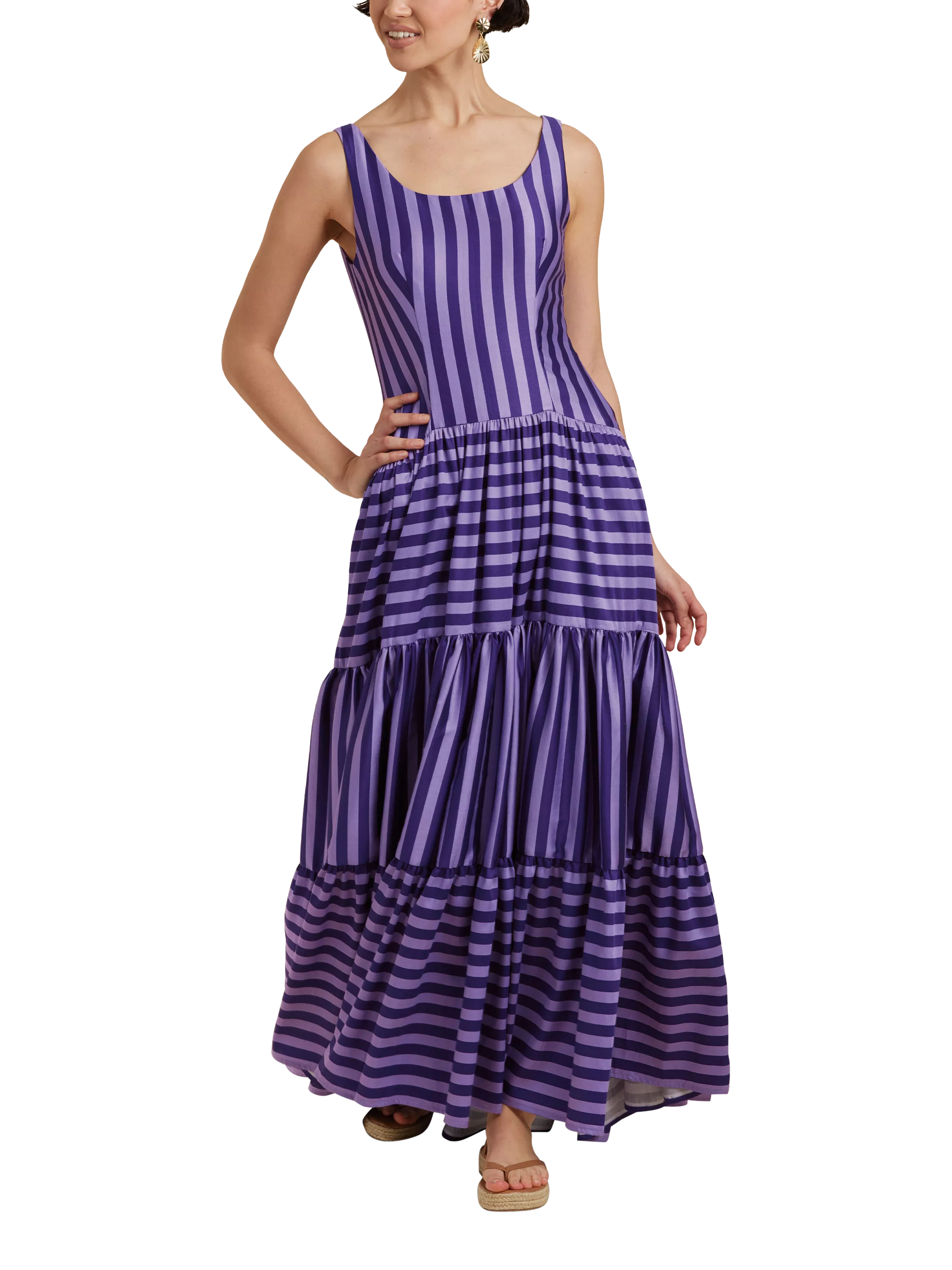 Simplicity sewing pattern S3129 petite tank dress, UK version